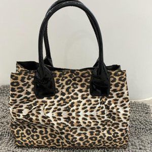 Cheetah Print Tote (Satin Finish Poly)